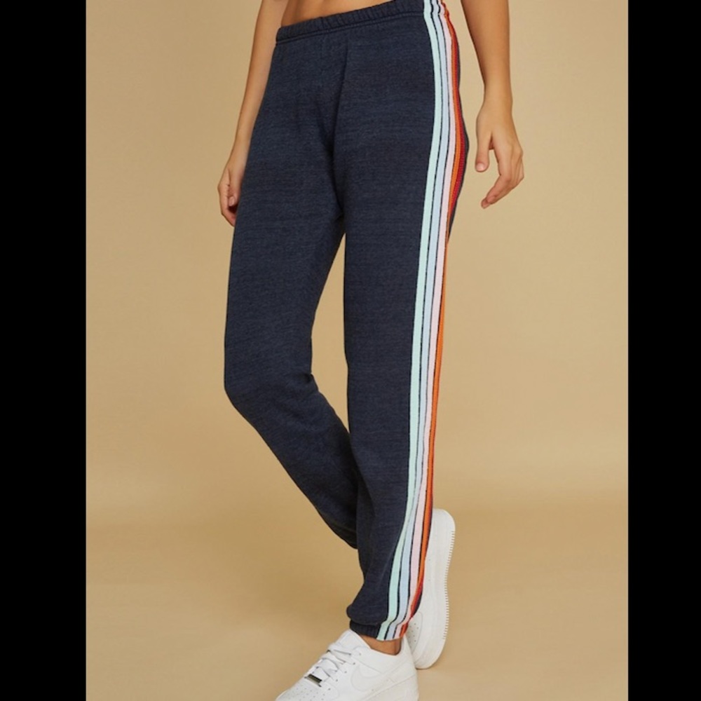 Aviator nation blue joggers